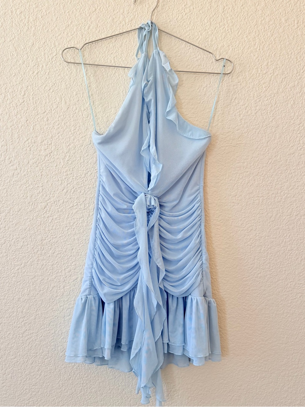 MORE TO COME Light Blue Dress Top - Soft Pastel